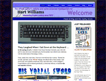 Tablet Screenshot of hartwilliams.com